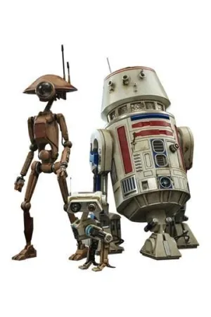 STAR WARS THE MANDALORIAN FIGURAS 1/6 R5-D4, PIT DROID & BD-72