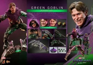 SPIDERMAN. NO WAY HOME FIGURA MOVIE MASTERPIECE 1/6 GREEN GOBLIN (UPGRADED SUIT) 30 CM