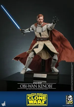 STAR WARS THE CLONE WARS FIGURA 1/6 OBI-WAN KENOBI 30 CM
