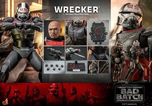 STAR WARS: THE BAD BATCH FIGURA 1/6 WRECKER 33 CM