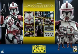 STAR WARS: THE CLONE WARS FIGURA 1/6 CLONE COMMANDER FOX 30 CM