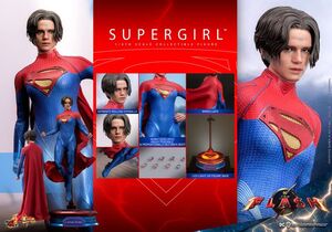 THE FLASH FIGURA MOVIE MASTERPIECE 1/6 SUPERGIRL 28 CM