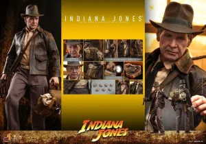 INDIANA JONES FIGURA MOVIE MASTERPIECE 1/6 INDIANA JONES 30 CM
