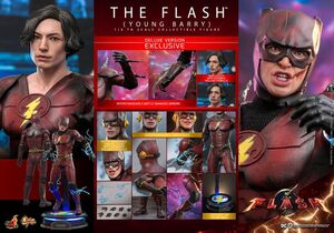 THE FLASH FIGURA MOVIE MASTERPIECE 1/6 THE FLASH (YOUNG BARRY) (DELUXE VERSION) 30 CM