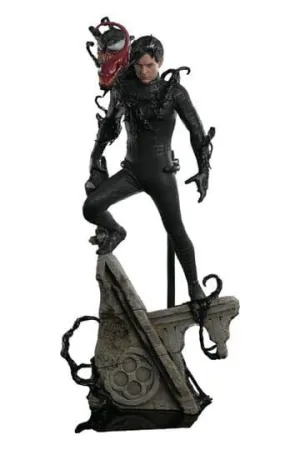 SPIDERMAN 3 FIGURA MOVIE MASTERPIECE 1/6 SPIDER-MAN (BLACK SUIT) (DELUXE VERSION) 30 CM