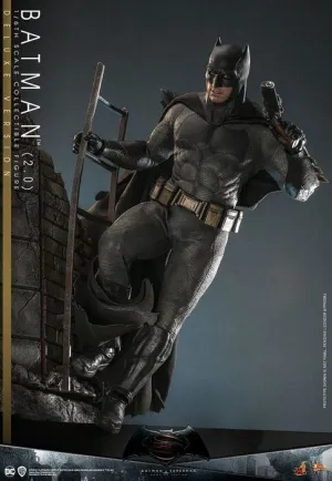 BATMAN V SUPERMAN: EL AMANECER DE LA JUSTICIA FIGURA MOVIE MASTERPIECE 1/6 BATMAN 2.0 (DELUXE VERSION) 30 CM