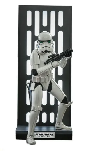 STAR WARS FIGURA MOVIE MASTERPIECE 1/6 STORMTROOPER WITH DEATH STAR ENVIRONMENT 30 CM