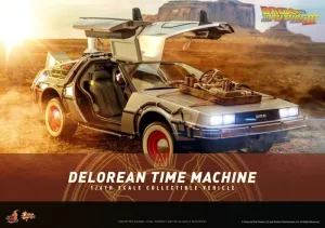 REGRESO AL FUTURO III VEHÍCULO MOVIE MASTERPIECE 1/6 DELOREAN TIME MACHINE 72 CM