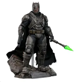 BATMAN V SUPERMAN: EL AMANECER DE LA JUSTICIA FIGURA MOVIE MASTERPIECE 1/6 ARMORED BATMAN 2.0 (DELUXE VERSION) 33 CM