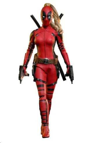DEADPOOL & LOBEZNO MOVIE MASTERPIECE FIGURA 1/6 LADYPOOL 30 CM