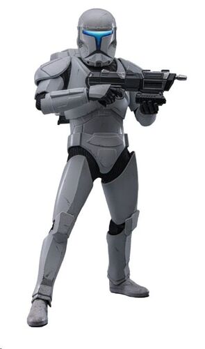 STAR WARS: LA REMESA MALA FIGURA 1/6 CLONE COMMANDO 30 CM