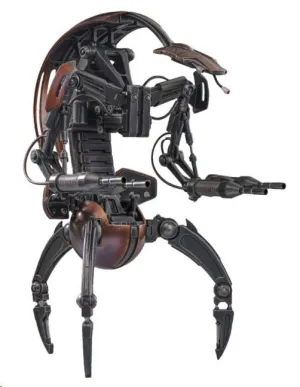 STAR WARS EPISODE I FIGURA MOVIE MASTERPIECE 1/6 DROIDEKA 27 CM