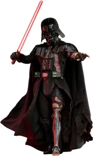 STAR WARS FIGURA 1/6 DARTH VADER (BATTLE DAMAGED) 35 CM