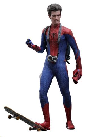 THE AMAZING SPIDERMAN FIGURA MOVIE MASTERPIECE 1/6 SPIDERMAN 30 CM