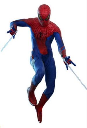 THE AMAZING SPIDERMAN FIGURA MOVIE MASTERPIECE 1/6 SPIDERMAN (DELUXE VERSION) 30 CM