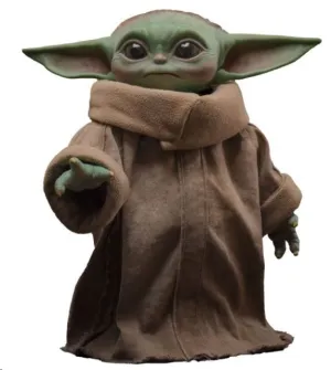 STAR WARS: THE MANDALORIAN FIGURA TAMAÑO REAL LIFE-SIZE MASTERPIECE GROGU 37 CM