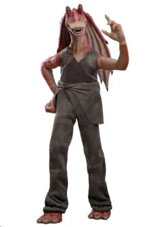 STAR WARS FIGURA 1/6 JAR JAR BINKS 33 CM