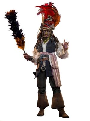 PIRATAS DEL CARIBE: EL COFRE DEL HOMBRE MUERTO FIGURA DX 1/6 PELEGASTOS CHIEF JACK SPARROW 30 CM