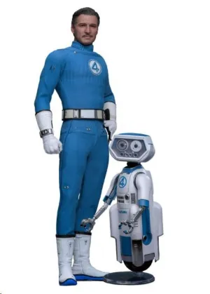 LOS CUATRO FANTÁSTICOS: PRIMEROS PASOS PACK DE 2 FIGURAS MOVIE MASTERPIECE 1/6 MISTER FANTASTIC & H.E.R.B.I.E. 30 CM