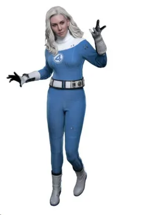 LOS CUATRO FANTÁSTICOS: PRIMEROS PASOS FIGURA MOVIE MASTERPIECE 1/6 INVISIBLE WOMAN 28 CM