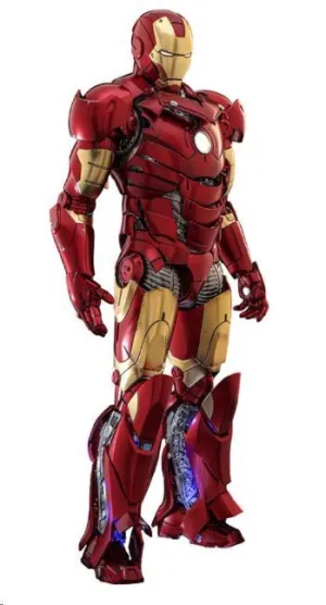 IRON MAN FIGURA MOVIE MASTERPIECE DIECAST 1/6 IRON MAN MARK III (ARMOR SUIT UP VERSION) 32 CM