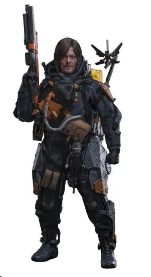 DEATH STRANDING 2: ON THE BEACH FIGURA VIDEOGAME MASTERPIECE 1/6 SAM 31 CM
