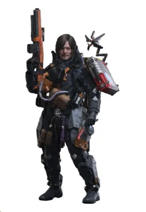 DEATH STRANDING 2: ON THE BEACH FIGURA VIDEOGAME MASTERPIECE 1/6 SAM (DELUXE VERSION) 31 CM