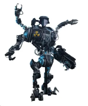 ROBOCOP 2 MOVIE MASTERPIECE DIECAST 1/6 ROBOCAIN 40 CM