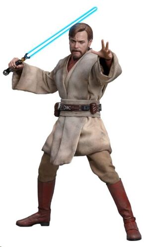 STAR WARS: EPISODIO III - LA VENGANZA DE LOS SITH FIGURA MOVIE MASTERPIECE 1/6 OBI-WAN KENOBI (MUSTAFAR) 31 CM