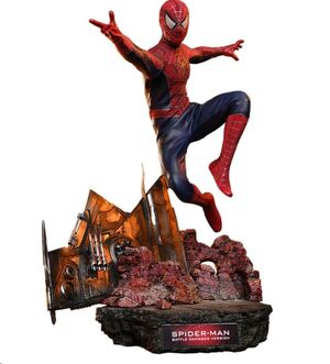 SPIDER-MAN FIGURA MOVIE MASTERPIECE 1/6 SPIDER-MAN (BATTLE DAMAGED VERSION) 30 CM