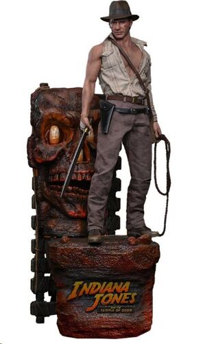 INDIANA JONES FIGURA MOVIE MASTERPIECE 1/6 INDIANA JONES (DELUXE VERSION) 30 CM