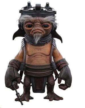 STAR WARS THE MANDALORIAN & GROGU LIFE-SIZE MASTERPIECE FIGURA A ESCALA REAL KEETO (ANZELLAN DROIDSMITH) 26 CM