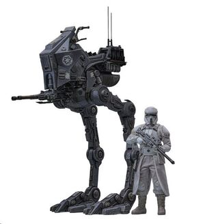 STAR WARS: THE MANDALORIAN & GROGU MOVIE MASTERPIECE SET DE FIGURAS 1/6 IMPERIAL REMNANT AT-RT DRIVER & AT-RT 60 CM