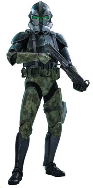 STAR WARS MOVIE MASTERPIECE FIGURA 1/6 CLONE COMMANDER GREE 30 CM
