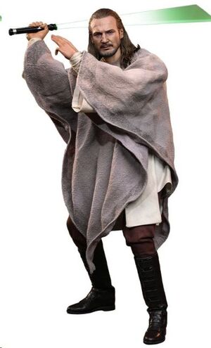 STAR WARS MOVIE MASTERPIECE FIGURA 1/6 QUI-GON JINN (COLLECTOR EDITION) 32 CM