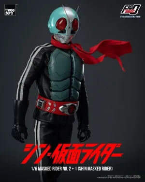 KAMEN RIDER FIGURA FIGZERO 1/6 JINETE ENMASCARADO NO.2+1 (SHIN JINETE ENMASCARADO) 32 CM