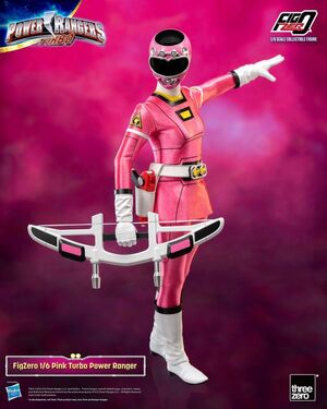 POWER RANGERS TURBO FIGURA FIGZERO 1/6 PINK TURBO POWER RANGER 30 CM