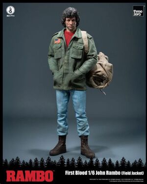 RAMBO: FIRST BLOOD FIGURA 1/6 JOHN RAMBO (FIELD JACKET) 31 CM