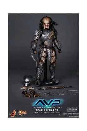 SCAR PREDATOR ESTATUA 35 CM SIXTH SCALE ALIEN VS PREDATOR                  