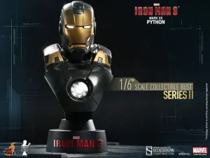IRON MAN BUSTO 12 CM MK20 PYTHON IRON MAN 3 MARVEL COLLECTIBLE BUST HOT TOY