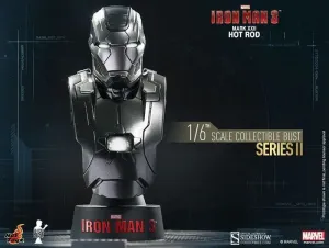 IRON MAN BUSTO 12 CM MK22 HOT ROD IRON MAN 3 MARVEL COLLECTIBLE BUST HOT   