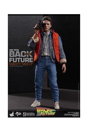REGRESO AL FUTURO FIG 30 CM MARTY MCFLY SIXTH SCALE FIGURE HOT TOYS        