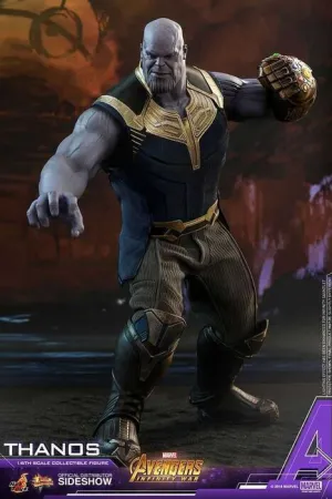 LOS VENGADORES INFINITY WAR FIGURA 1/6 41 CM THANOS MOVIE MASTERPIECE      