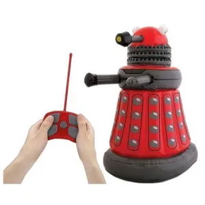 DOCTOR WHO RED DALEK INFLABLE 60 CM CON CONTROL REMOTO                     
