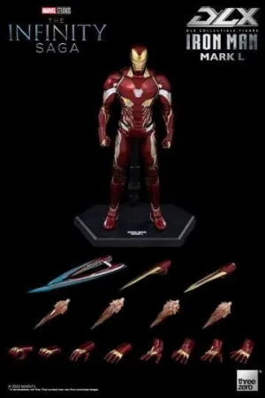 INFINITY SAGA FIGURA 1/12 DLX IRON MAN MARK 50 17 CM