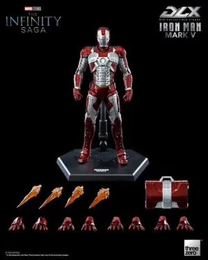 INFINITY SAGA FIGURA 1/12 DLX IRON MAN MARK V 17 CM