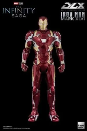 THE INFINITY SAGA FIGURA 1/12 DLX IRON MAN MARK 46 17 CM