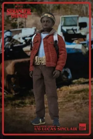 STRANGER THINGS FIGURA 1/6 LUCAS SINCLAIR 23 CM