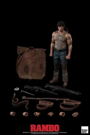 RAMBO: PRIMERA SANGRE FIGURA 1/6 30 CM JOHN  RAMBO