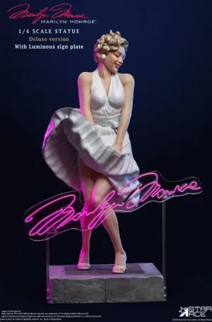 MARILYN MONROE ESTATUA 1/4 MARILYN MONROE VERSIÓN DELUXE 50 CM